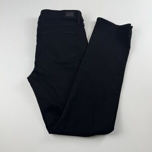 Paige Women's Skyline Straight Petite Black Jeans Size 32